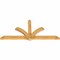Ekena Millwork Redmond Rough Sawn Timber Gable Bracket, Western Red Cedar, 108"W x 49"H x 4"D x 6"F, 11/12 Pitch GBW108X49X0406RED00RWR - alternate 5